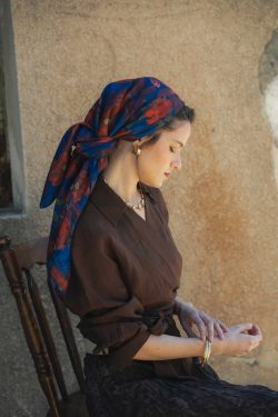 רקמה | Floral מרובע